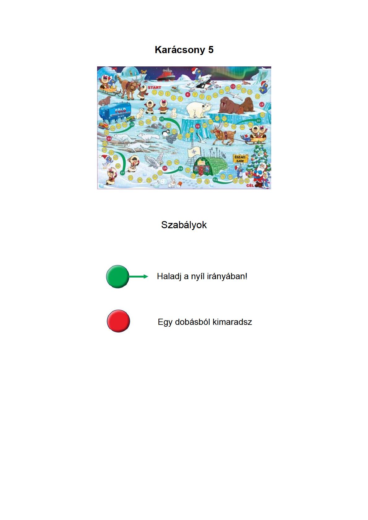 Karácsony 5  szabályok