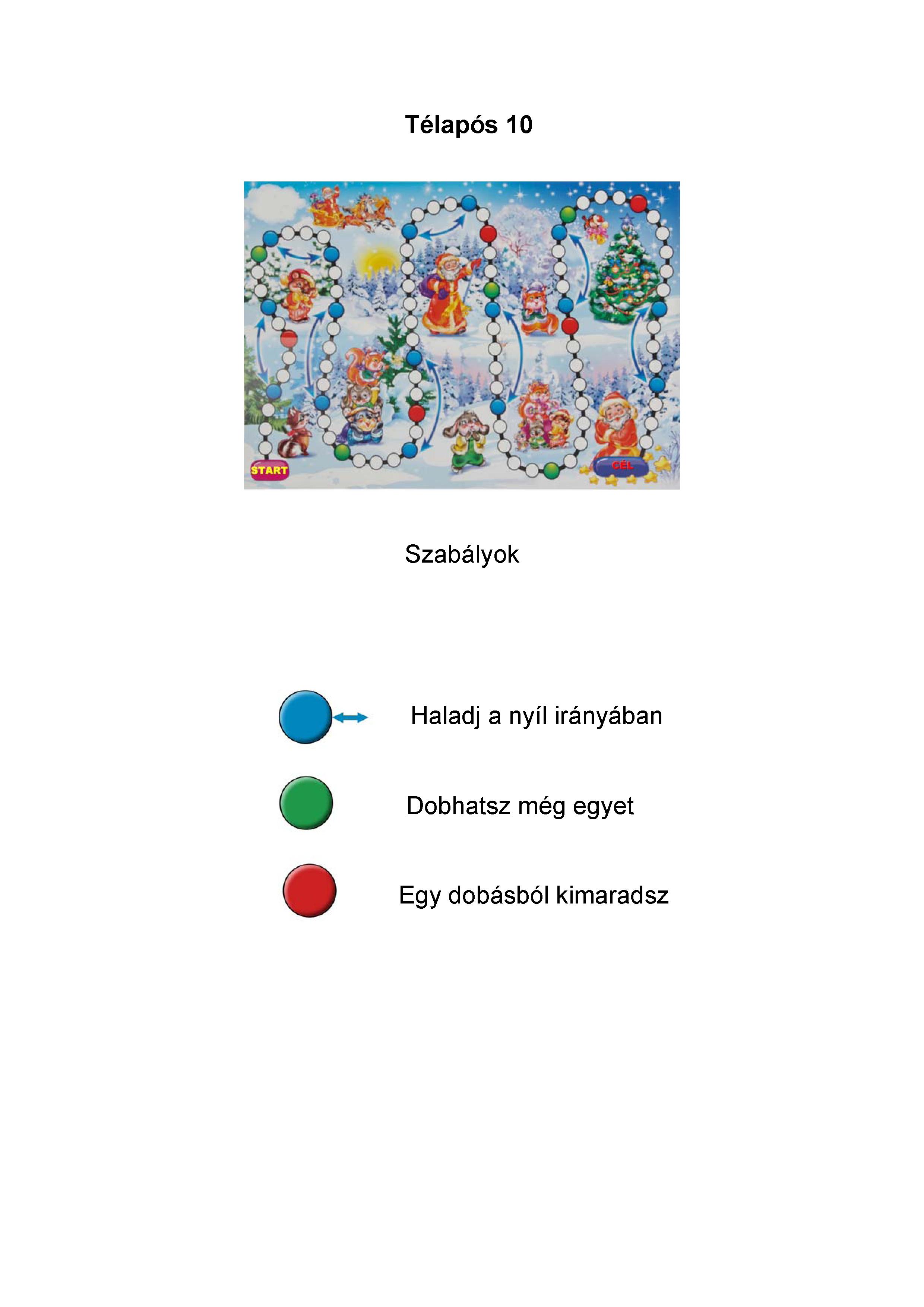 Télapós 10 szabályok