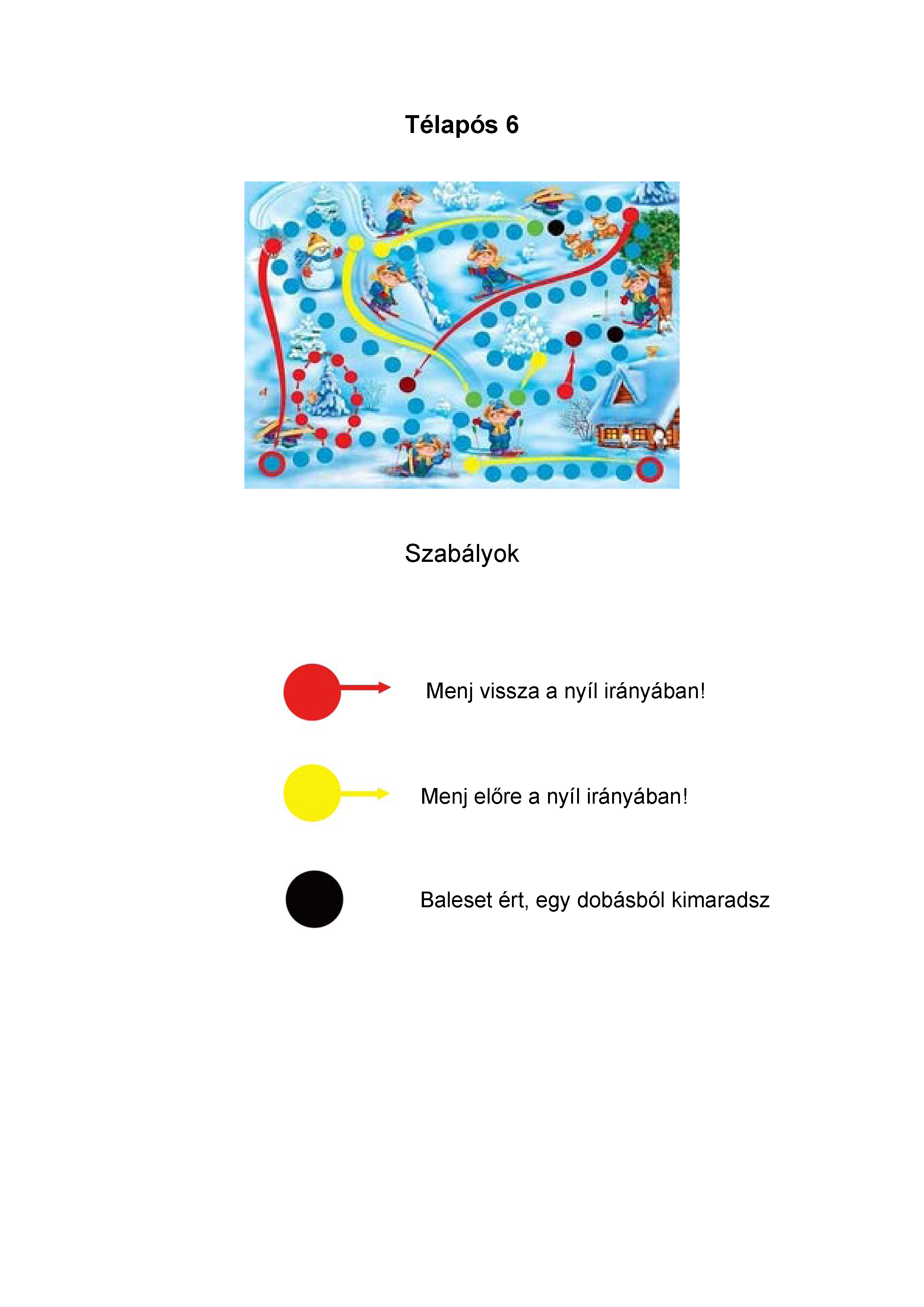 Télapós 6 szabályok