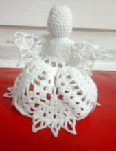 csúcsdísz angyalka