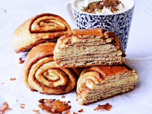 Fahéjas csigatekercs