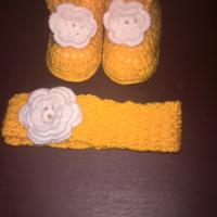 sárga kislány szett