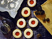 Klasszikus, omlós linzerkarika