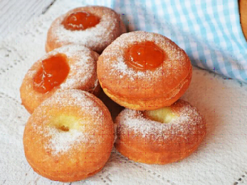 Dagasztás nélküli Berliner fánk