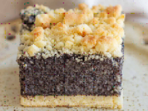 Régimódi német mákos sütemény