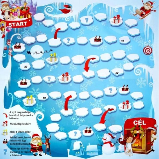 Segíts a Mikulásnak ajándékot osztani 